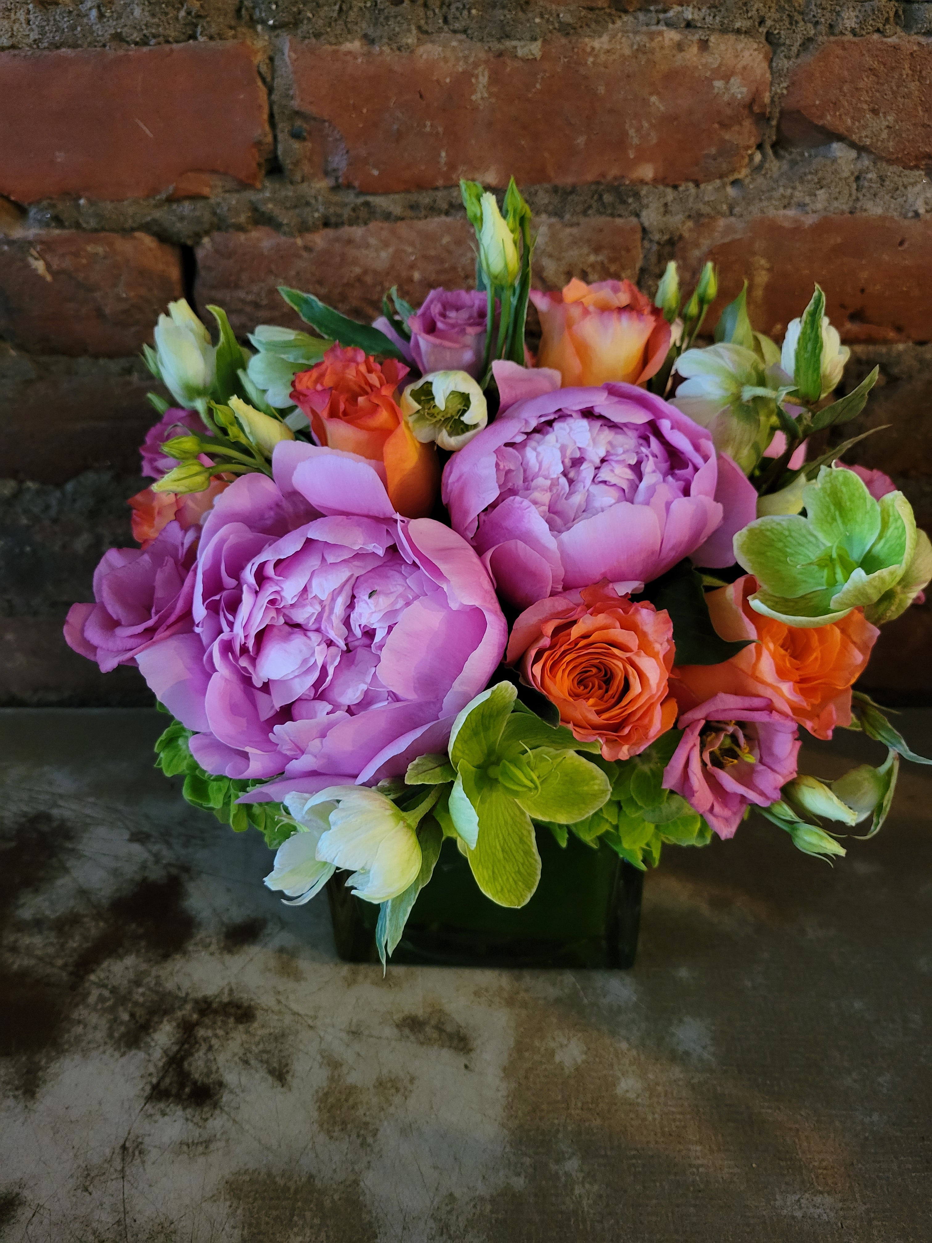 Bright arrangement