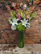 Tall pastel arrangement