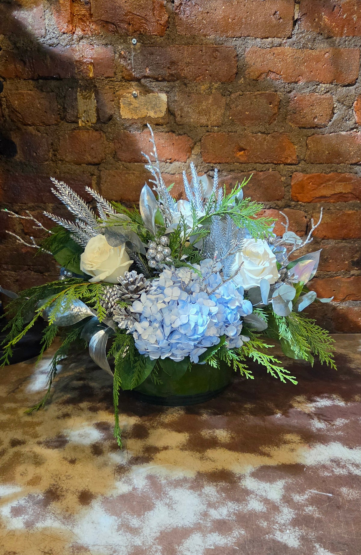 Silver centerpiece