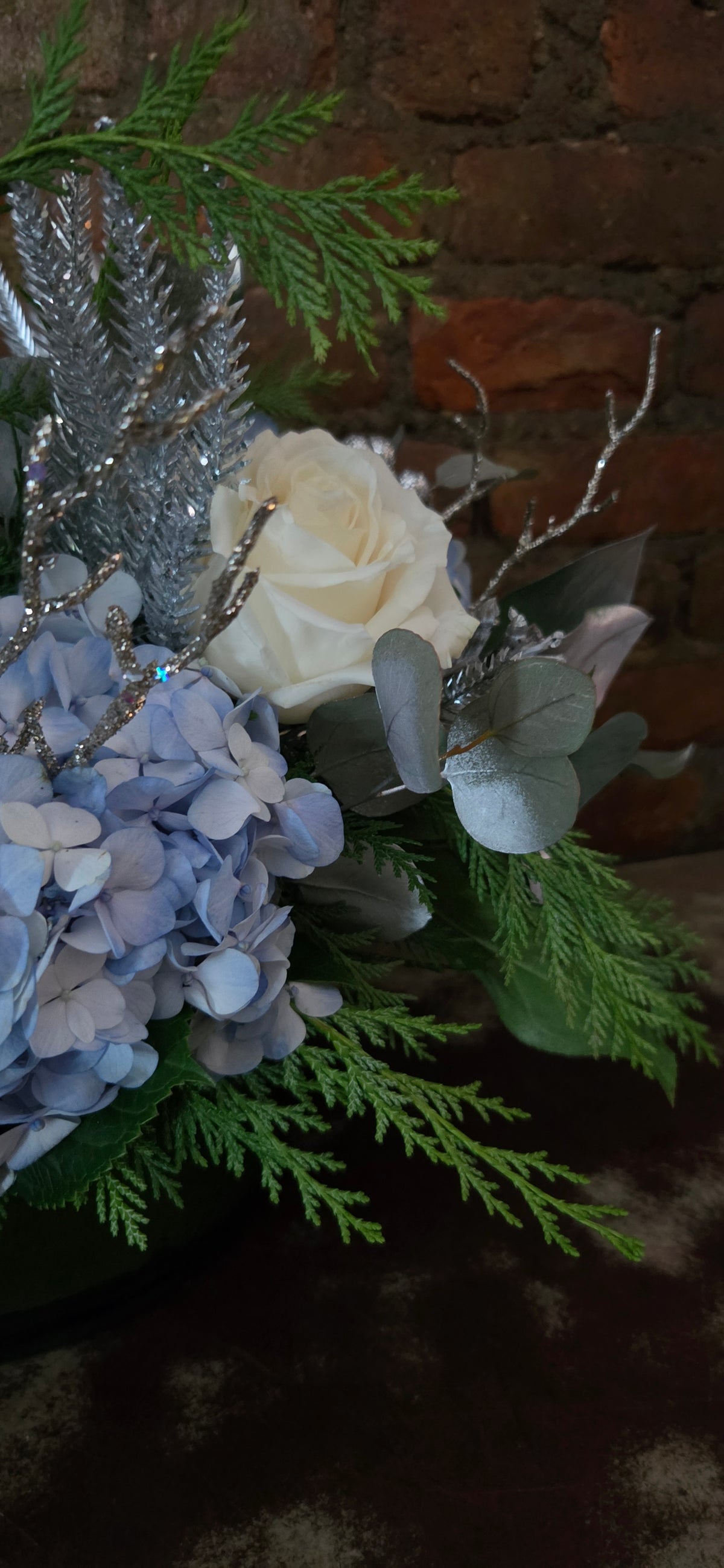 Silver centerpiece